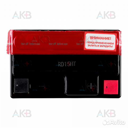 Аккумулятор для мопеда и скутера RDrive YTZ7S-BS 12V 6,3Ah 90А обр. пол. AGM (113x70x105) eXtremal p