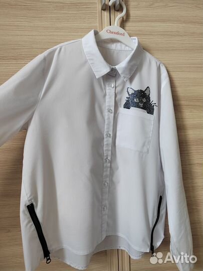 Блузка школьная 152