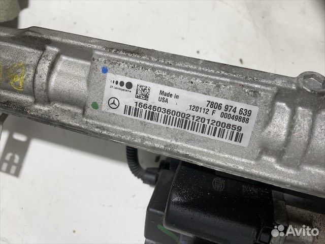 Рулевая рейка Мерседес w166 6.3 amg