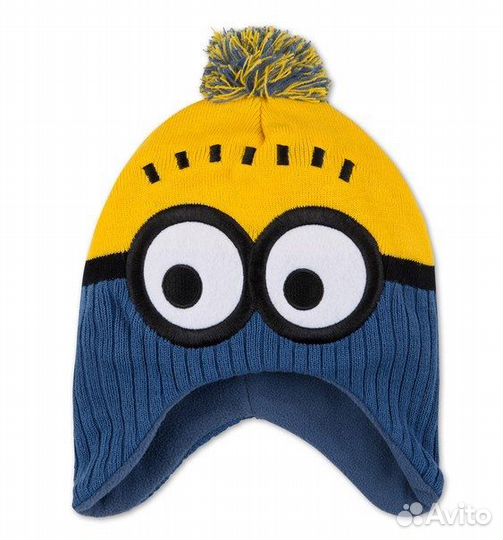 Рюкзак шапка миньон 3D Германия фирма C&A Миньон