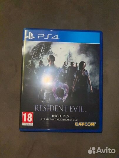 Игра resident evil 6 ps4/ ps5