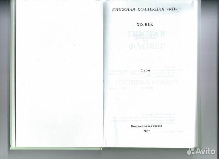 Гюстав Флобер Госпожа Бовари
