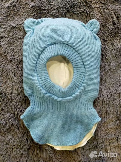 Шапка шлем зима