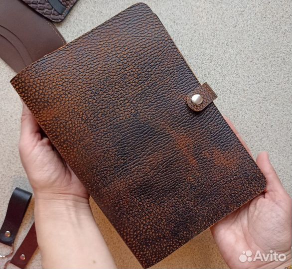 Ежедневник из натуральной кожи