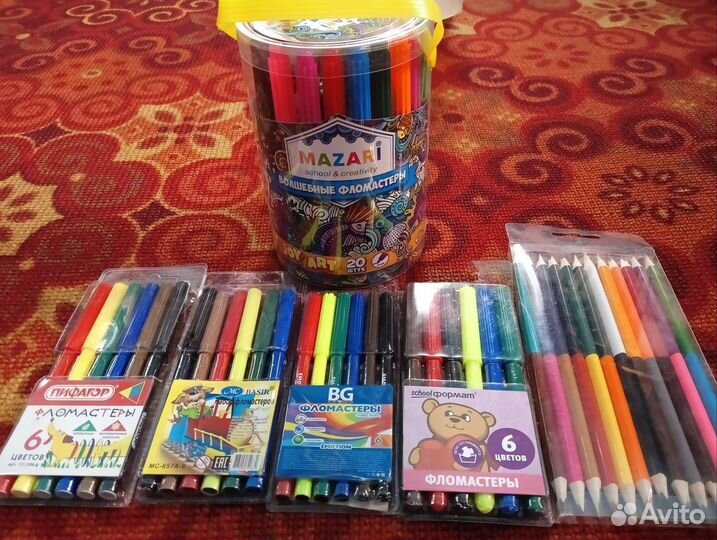 Карандаши и фломастеры