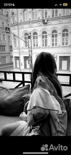 Пэчворк рубашка Onesize