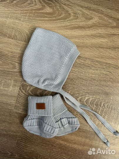 Шапка loomknits Elf и пинетки для новорожденного