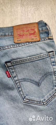 Джинсы levis 504 оригинал