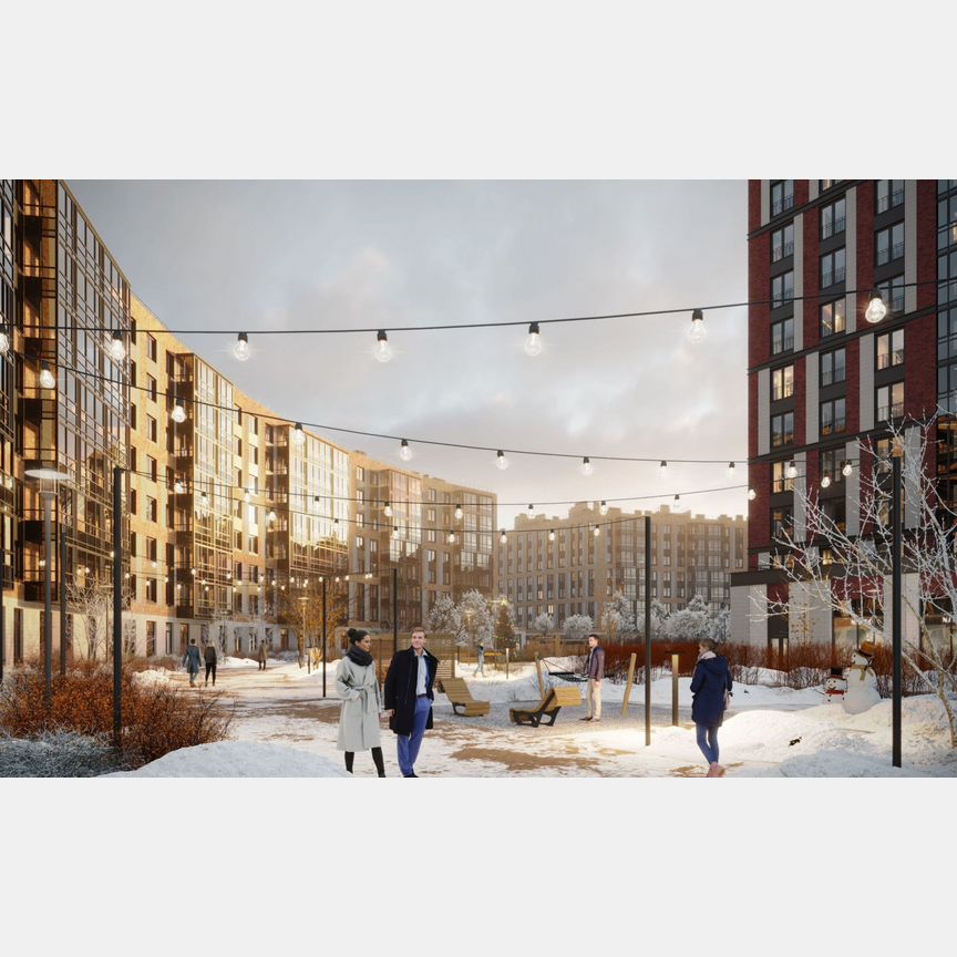 2-к. квартира, 54,4 м², 5/7 эт.