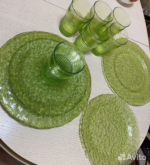 Блюда IVV итальянское стекло