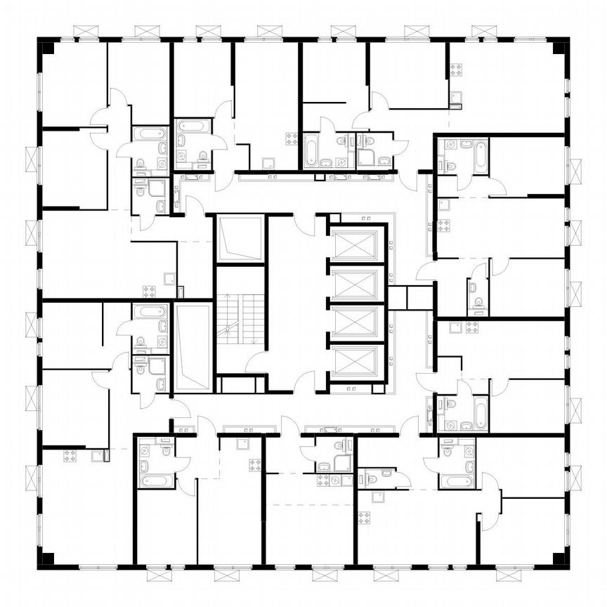 1-к. квартира, 34,2 м², 33/33 эт.