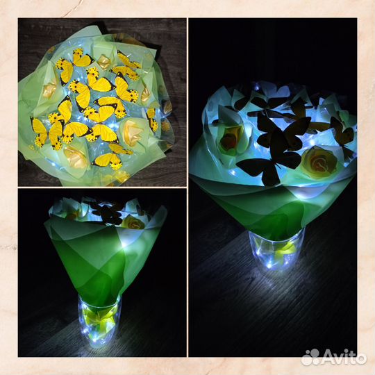 Букет из бабочек