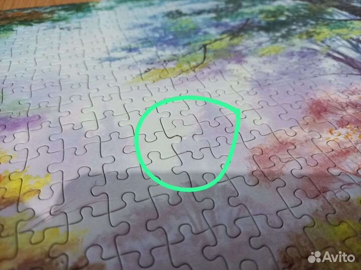 Пазл бесплатно 1500 элементов Castorland