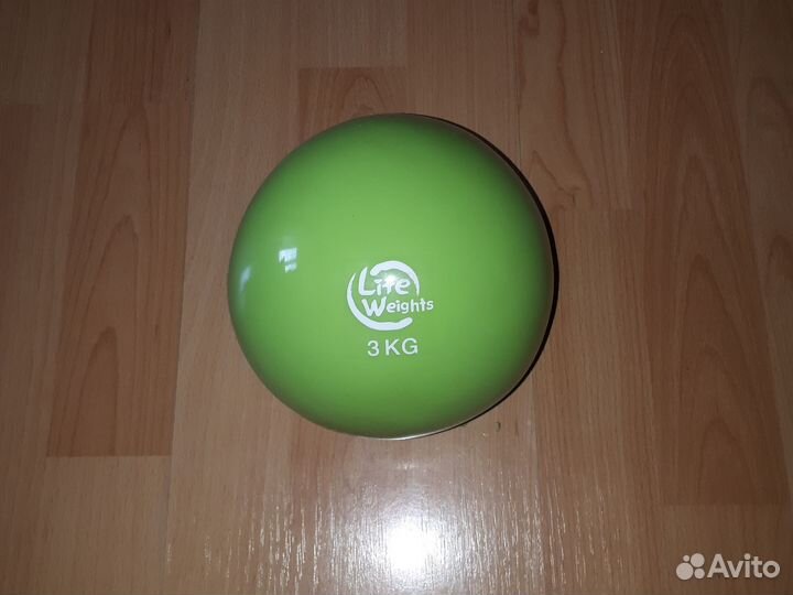 Гимнастический мяч, медбол, медицинбол, 3 кг