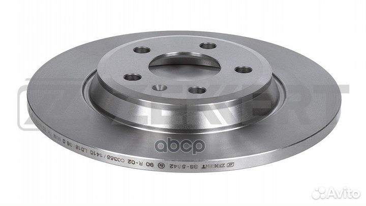 Диск торм. задн. Audi A4 IV 07- A4 Allroad 09