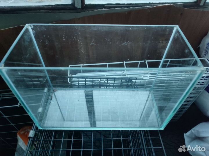 Аквариум 20л, анубиас, коряги, грунт