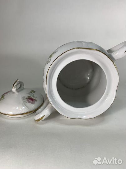 Сахарница, бисквитница старинная Франция Limoges