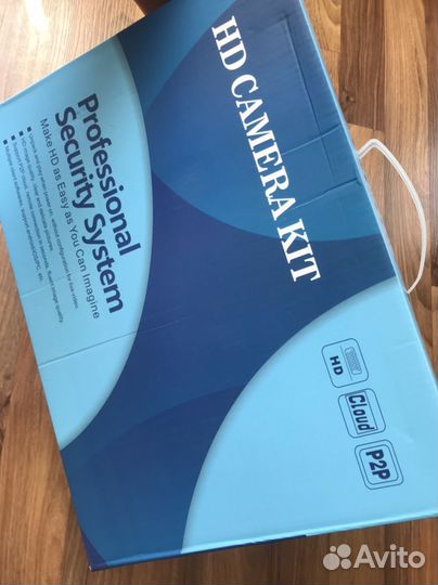 Комплект видеонаблюдения 4 камеры 2 мп