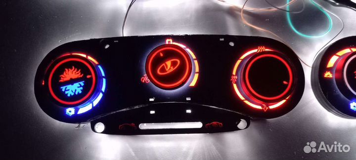 Светодиодные блоки печки Калина 1,Гранта