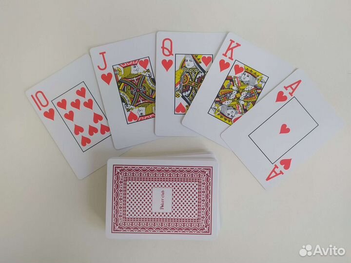 Пластиковые игральные карты 