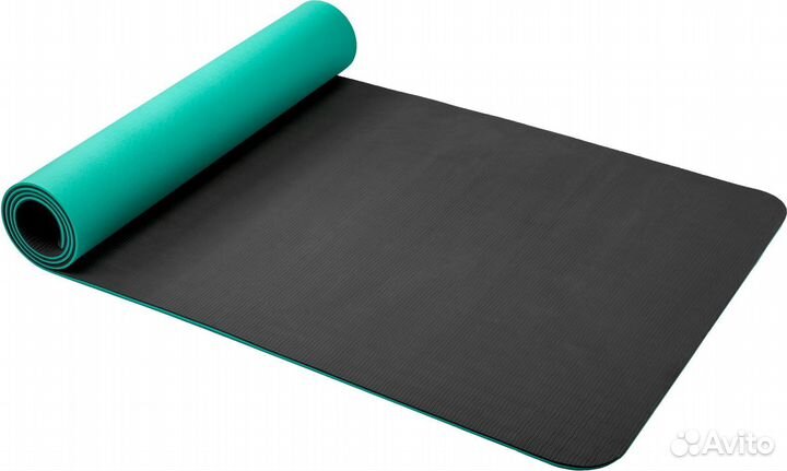 Коврик для йоги и фитнеса 183*61*0,6 TPE, мятный S