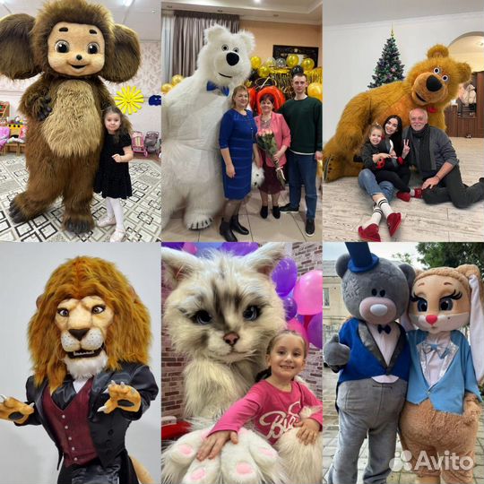 Ростовая кукла поздравит