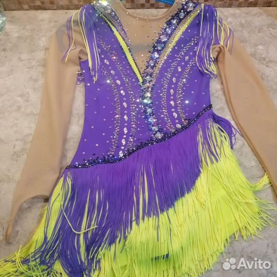 Платье для выступлений фигурное катание 122-128