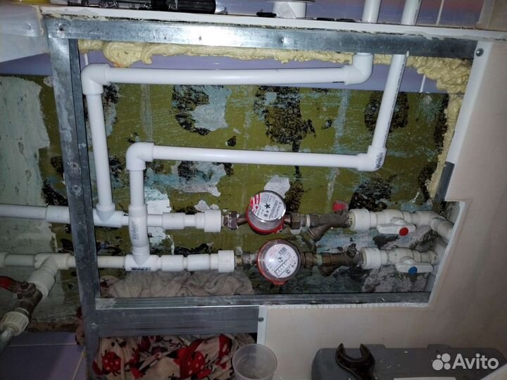 Установка водонагревателя