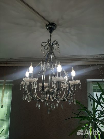 Люстра хрустальная