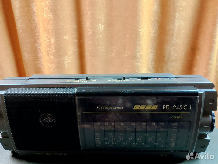 Радиоприемник Вега рп 245 с -1