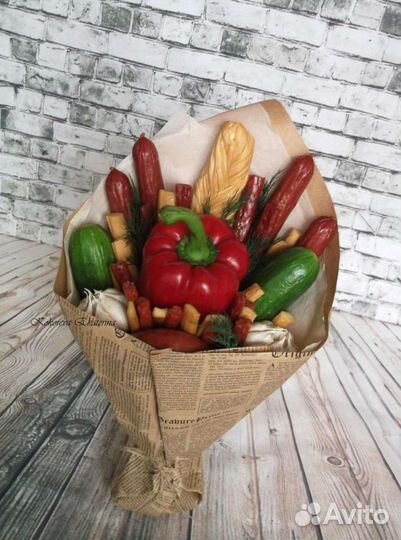 Съедобные букеты для мужчин