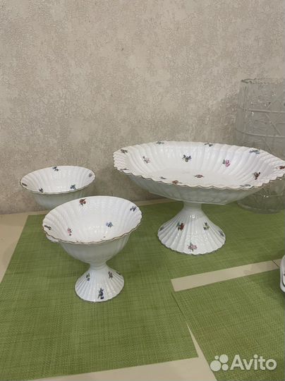 Фруктовая ваза с конфетницами