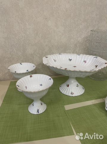 Фруктовая ваза с конфетницами