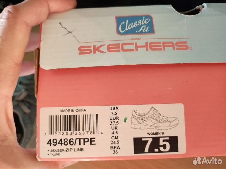 Полуботинки женские Skechers Seager-Zip line