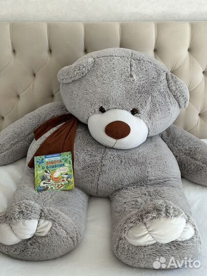 Плюшевый медведь 130 см большой
