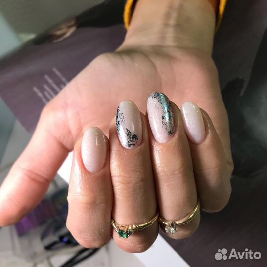 Маникюр,покрытие гель-лак,дизайн Педикюр