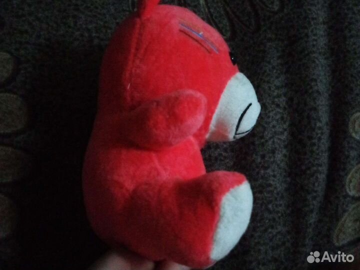 Розовый, плюшевый мишка