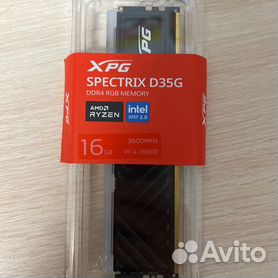 Оперативная память 16Gb DDR4 3600MHz adata XPG RGB