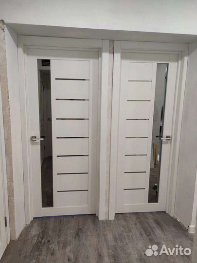 Двери межкомнатная с зеркалом