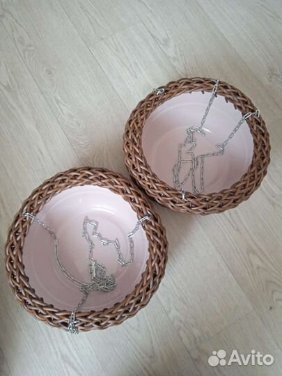 Кашпо горшок для цветов подвесной