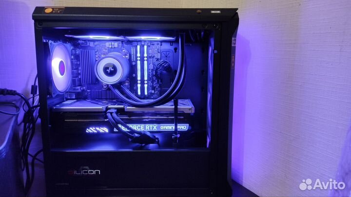 Игровой компьютер r7 5700х3D и 4070 Ti super