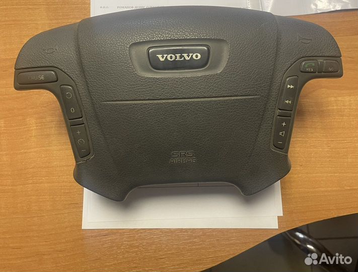 Volvo S80 подушка в руль