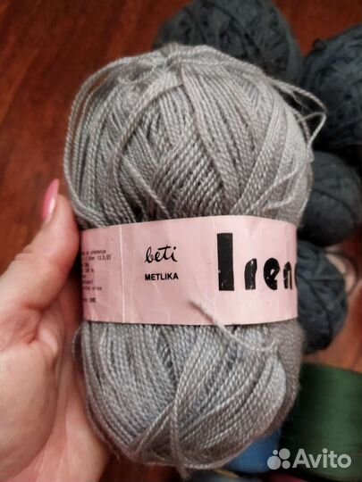 Пряжа для вязания, нитки, мулине