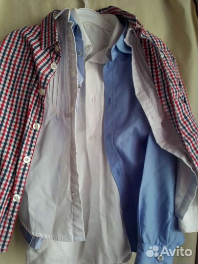 Рубашка для мальчика 122