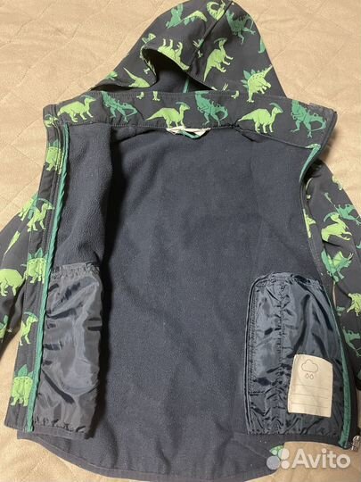 Куртка на теплую весну с флисовой подкладкой