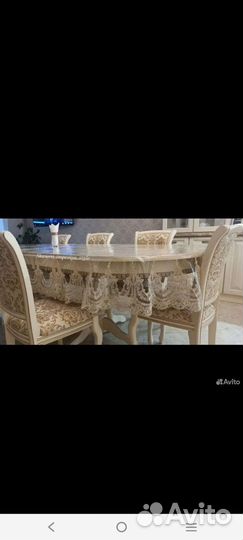 Силиконовая скатерть с кружевом