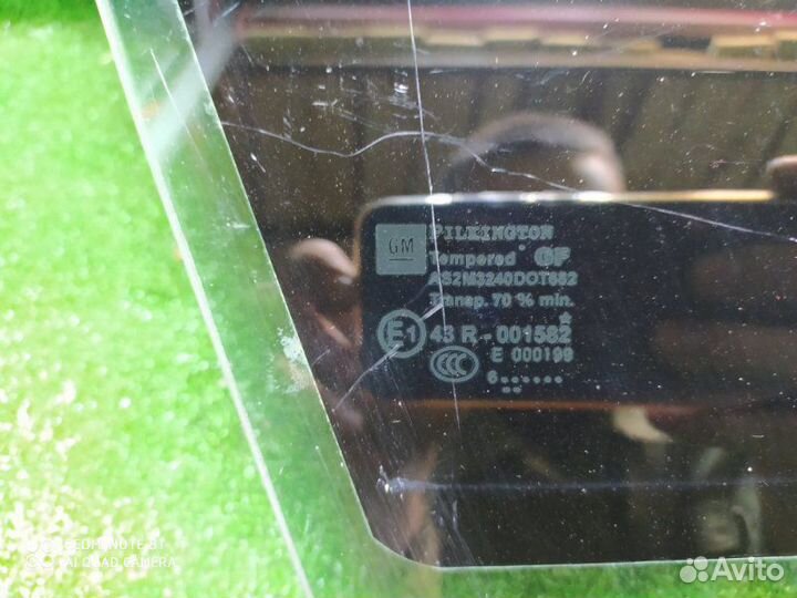 Стекло двери переднее правое Opel Astra H