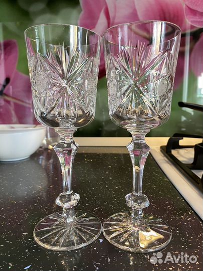 Фужер хрустальный Кубок 20,5 см СССР