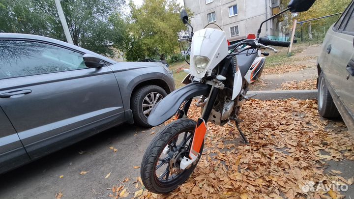 Мотоцикл hanway stm125 gs с птс