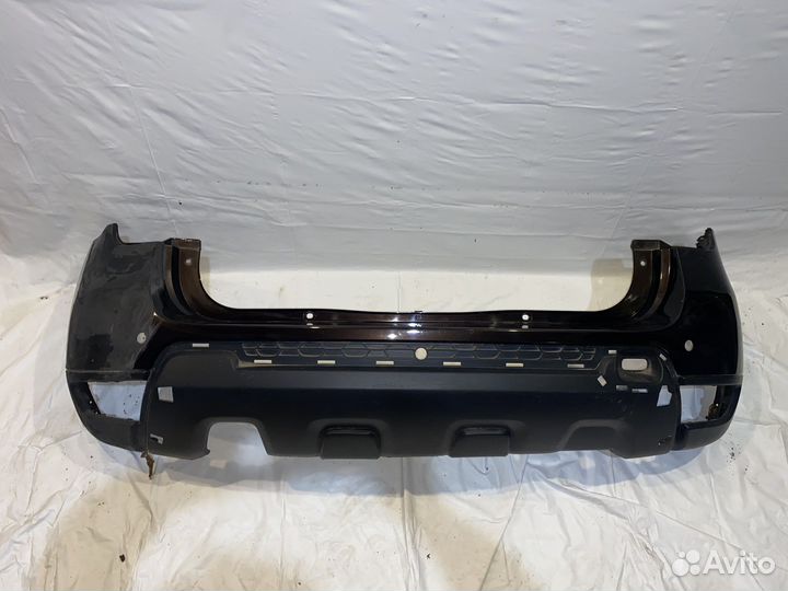 Renault Duster 15- Бампер задний под парктроники
